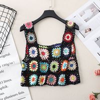 Tank Tops Ethnic Style Color Block main image 5
