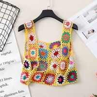 Tank Tops Ethnic Style Color Block main image 4