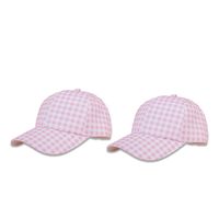 Fashion New Wide-brimmed Children's Peaked Cap Female Plaid main image 3