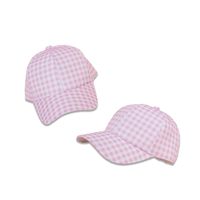 Fashion New Wide-brimmed Children's Peaked Cap Female Plaid main image 5