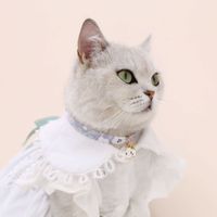 Pet Collar Cloud Rainbow Adjustable Bell Safety Buckle Cat Dog Collar main image 3