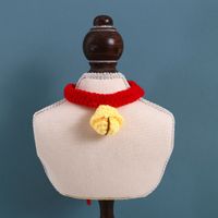 Pet Knitting Bells Neujahr Weihnachten Verstellbares Wollhalsband Katze Hundezubehör main image 6