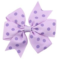 Cloth Fashion Bows Hair Accessories  (rose Red Dot)  Fashion Jewelry Nhwo0809-rose-red-dot sku image 3