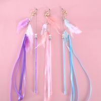 Cute Cat  Toy Feather Bell Long Tassel Interactive Training Toy main image 5