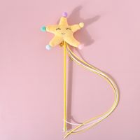 Cute Plush Toy Starfish Sun Flower Tassel Bell Cat Toy sku image 3