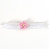Handmade Crochet Knitting Wool Flower Cat Dog Adjustable Cherry Collar Scarf sku image 7