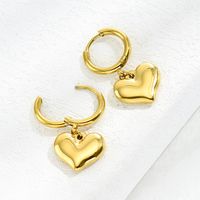 Fashion Heart 304 Stainless Steel 14K Gold Plated main image 6