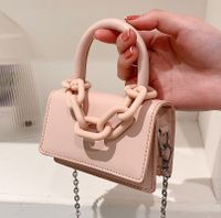 Women's New Chain Small Fashion Texture Messenger Bag12*9*4cm main image 1