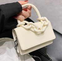 Women's New Chain Small Fashion Texture Messenger Bag12*9*4cm main image 3
