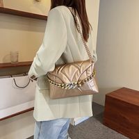 Pleated Shoulder  New Fashion Messenger Small Square Bag27*17*9cm main image 5