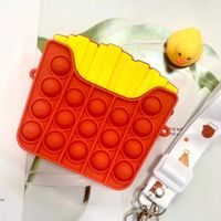 Cute Bubble Bag French Fries Cartoon Coin Purse Fashion Bag main image 5