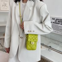 Chain Shoulder Women's New Mobile Phone Messenger Bag20*13*6cm sku image 2