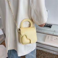 Texturé Mini Nouvelle Chaîne Épaule Messager Casual Mode Femmes Bag12.5 * 11.5 * 6.5 Cm sku image 2