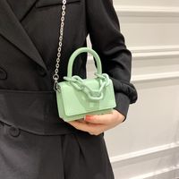 Women's New Chain Small Fashion Texture Messenger Bag12*9*4cm sku image 2