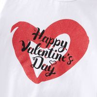 Ensemble Short Et T-shirt À Manches Courtes Pour La Saint-valentin D&#39;été 2022 Pour Enfants main image 5