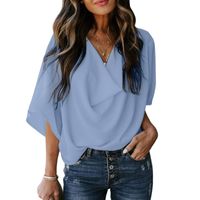 Blouses Solid Color main image 7