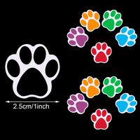 Roll Pet Self-adhesive Labels Animal Shaped Wall Decals Children's Toy Stickers main image 3