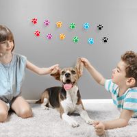Rolle Haustier Selbstklebende Etiketten Tierförmige Wandtattoos Kinderspielzeugaufkleber main image 5