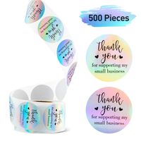 Roll Rainbow Laser Commercial Decorative Sticker Labels main image 6