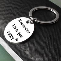 Father's Day Mother's Day Stainless Steel Keychain Wholesale main image 5