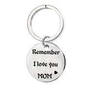 Father's Day Mother's Day Stainless Steel Keychain Wholesale main image 6
