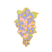 Fashion Flower Alloy Enamel Stoving Varnish Women's Brooches main image 5