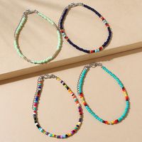 Ethnic Style Simple Colorful Miyuki Bead Anklet Set main image 1