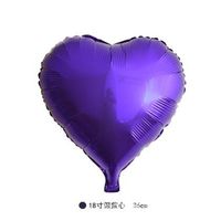 18 Zoll Herzförmiger Herzförmiger Geburtstagsdekorationsballon Aus Aluminium Im Großhandel sku image 8