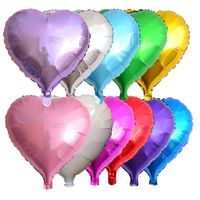 18 Inch Heart-shaped Aluminum Heart Shaped Birthday Decoration Balloon Wholesale main image 3