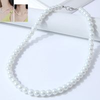 8mm Fashion Simple Pearl Necklace main image 2