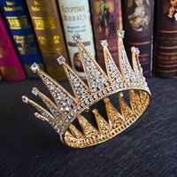 Accesorios Para La Cabeza De La Corona De La Moda De La Boda De La Corona Nupcial Del Diamante Retro main image 1