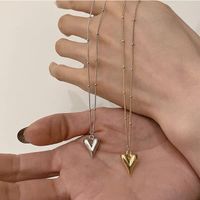 Fashion Heart Alloy Patchwork Plating Women's Pendant Necklace main image 1