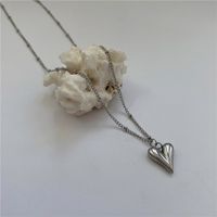 Fashion Heart Alloy Patchwork Plating Women's Pendant Necklace main image 5
