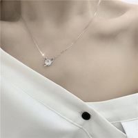 Korean Starry Sky Planet Five-pointed Star Pendant Ladies Alloy Necklace main image 1