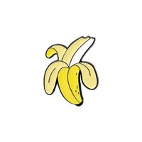 Estilo De Dibujos Animados Lindo Animal Piñas Banana Aleación Esmalte Mujeres Broches sku image 2