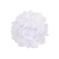 Simple New Children's Hairpin 2.4 Inch Chiffon Flower Solid Color Headdress sku image 2