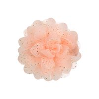 Simple New Children's Hairpin 2.4 Inch Chiffon Flower Solid Color Headdress sku image 11