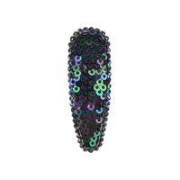New Flip Sequins Candy Color Lace Mesh Yarn Bb Clip Children's Hair Accessories sku image 4