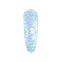 New Flip Sequins Candy Color Lace Mesh Yarn Bb Clip Children's Hair Accessories sku image 18