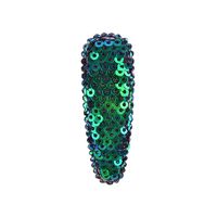 New Flip Sequins Candy Color Lace Mesh Yarn Bb Clip Children's Hair Accessories sku image 25