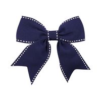 Korean Ponytail Hair Accessories Simple Candy Color Bow Duckbill Clipwholesale sku image 2