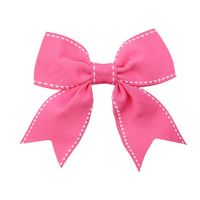 Korean Ponytail Hair Accessories Simple Candy Color Bow Duckbill Clipwholesale sku image 9