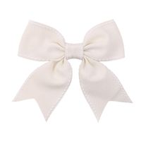 Korean Ponytail Hair Accessories Simple Candy Color Bow Duckbill Clipwholesale sku image 14