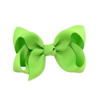 New Simple 40 Color Children's Multi-color Warped Flower Hairpin Wholesale sku image 21
