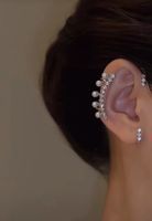 Fashion New Zircon Flash Diamond Ear Cuff Women's Alloy Earrings main image 4