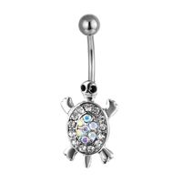 Simple Style Animal Alloy Diamond Belly Ring main image 2
