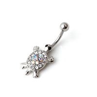 Simple Style Animal Alloy Diamond Belly Ring main image 3