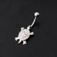Simple Style Animal Alloy Diamond Belly Ring main image 4