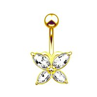 Fashion Bow Knot Stainless Steel Plating Belly Ring main image 4