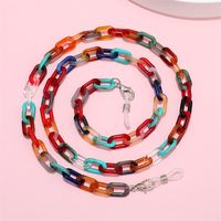 Fashion Constrast Color Simple Acrylic Mask Chain Glasses Chain main image 5